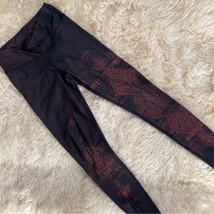 Without Walls Tribal Night fitness yoga workout leggings